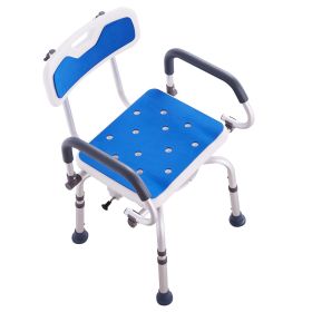 VEVOR Shower Chair 360Â° Swivel Bathtub Shower Seat with Pivoting Arms 400LBS