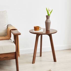 Round End Table- Small End Table Side Table Coffee Table Bedside Table Night Stand for Living Room Bedroom & Balcony (Color: as Pic)